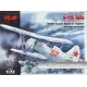 Збірна модель літака ICM72013 І-15біс Радянський винищувач Другої світової війни, зима 1:72