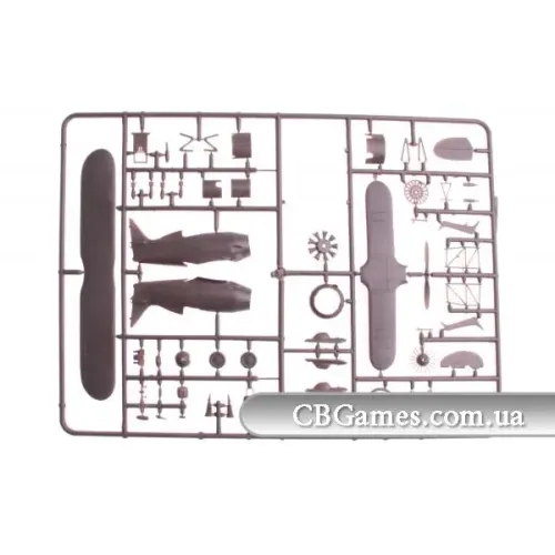 Збірна модель літака ICM72013 І-15біс Радянський винищувач Другої світової війни, зима 1:72