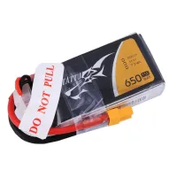 Аккумулятор Tattu LiPO 11,1В 650мАч 3S 75C 58х31х16мм 59г XT30 (TA-75C-650-3S1P)