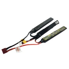 Аккумулятор для страйкбола Gens Ace LiPO 11,1В 1500мАч 3S 25C 119х17х26мм 106г T-Plug Airsoft (B-AS-25/50C-1500-3S1P)