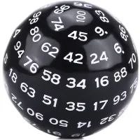 Кубик D100 (цвет в ассортименте)