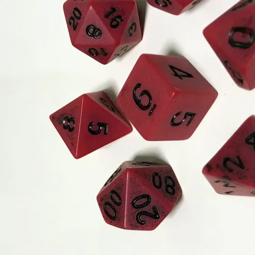 Набір кубиків Retro RPG 7 шт