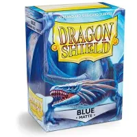 Протекторы Dragon Shield 66 x 91мм (100 шт.) matte Blue