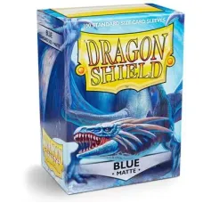 Протекторы Dragon Shield 66 x 91мм (100 шт.) matte Blue
