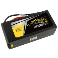 Аккумулятор Tattu LiPO 22,2В 22000мАч 6S 25C 214х96х68мм 2640г AS150+XT150 (TA-PLUS-25C-22000-6S1P)