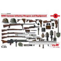 ICM35678  WWI German Infantry weapon and equipment