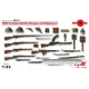 Набори деталіровки ICM35672 WWI Russian Infantry weapon and equipment