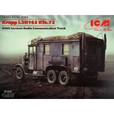 ICM35462  Krupp L3H163 Kfz.72, WWII German radio truck