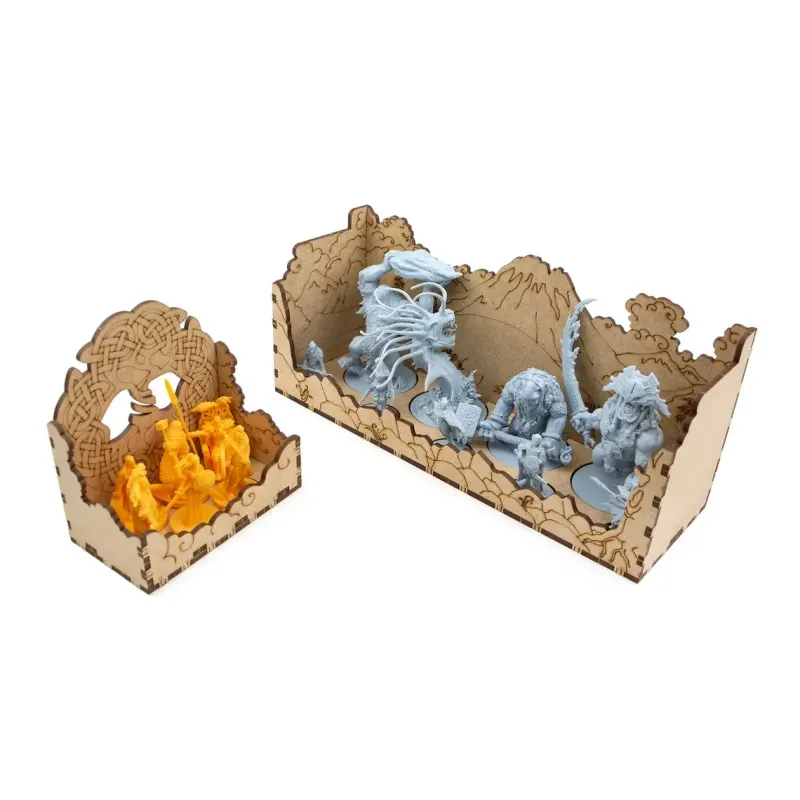 Органайзер для настольной игры Кровь и Ярость + Все дополнения (Organizer for boardgame Blood Rage + All Expansions)