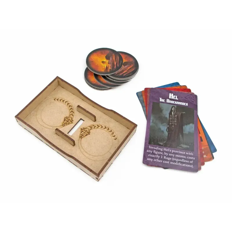 Органайзер для настольной игры Кровь и Ярость + Все дополнения (Organizer for boardgame Blood Rage + All Expansions)