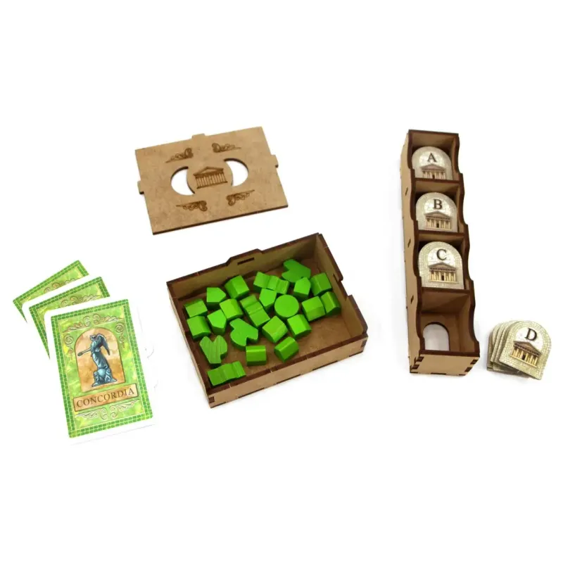 Органайзер для настільної гри Конкордія + Сальса (Organizer for boardgame Concordia + Salsa)