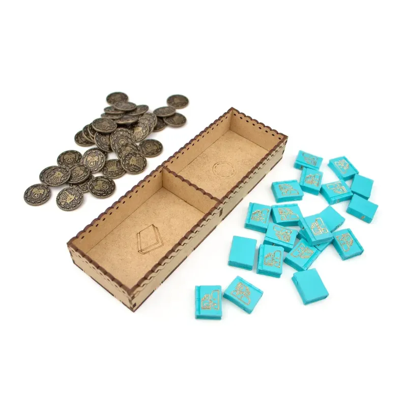 Органайзер для настільної гри Присяга: Хроніки Влади та Вигнання (Organizer for boardgame Oath: Chronicles of Empire and Exile + Dice Tower)