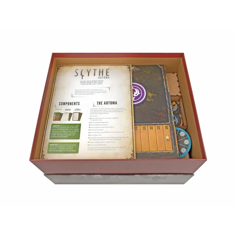 Органайзер для настольной игры «СЕРП: Легендарная коробка» / SCYTHE: Legendary Box Organizer