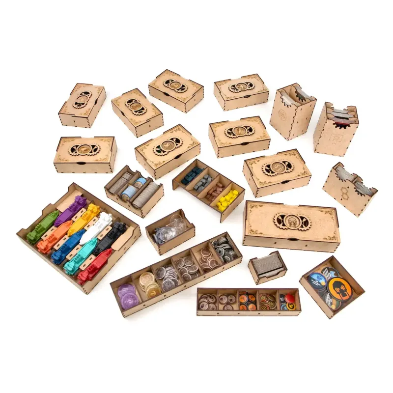 Органайзер для настольной игры «СЕРП: Легендарная коробка» / SCYTHE: Legendary Box Organizer
