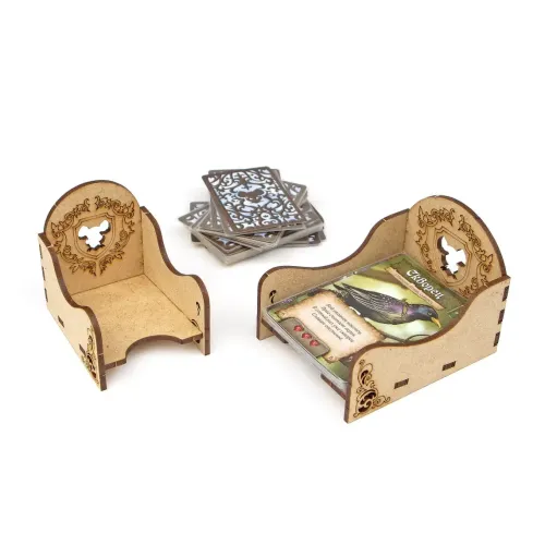 Органайзеры Органайзер для настольной игры О хвостах и перьях / Tail Feathers organaizer