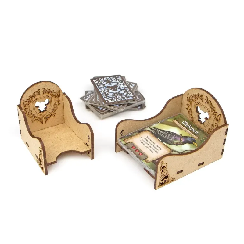 Органайзер для настольной игры «О хвостах и перьях» / Tail Feathers organizer