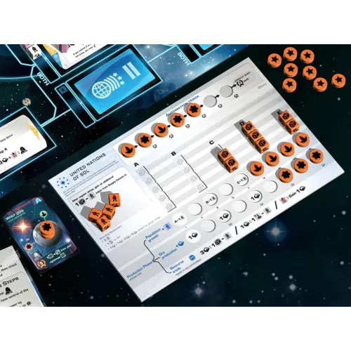 Настольная игра Вдали от Солнца (Beyond the Sun)