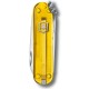 Ножи Victorinox Нож-брелок Victorinox Classic SD Transparent Colors, Tuscan Sun (0.6223.T81G) 7 функций, 58 мм, Gift Box