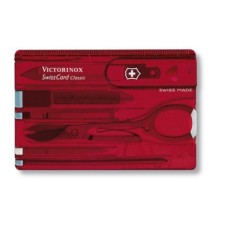 Ніж Victorinox SWISSCARD CLASSIC червоний 0.7100.T