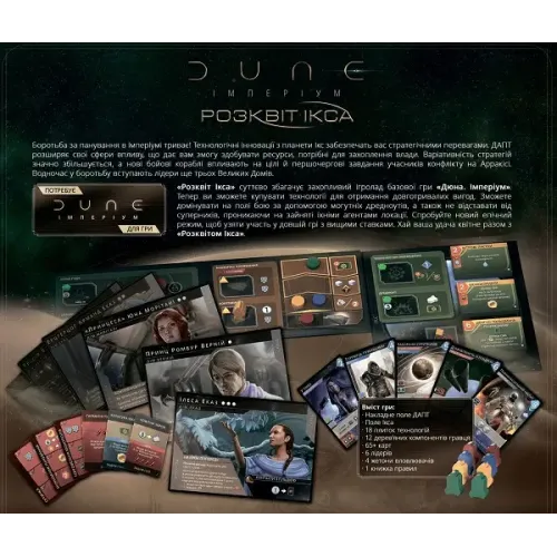 Настольная игра Дюна: Империум – Расцвет Иксианцев (Dune: Imperium - Rise of Ix) UA