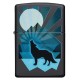 Запальнички Запальничка Zippo 218 Wolf And Moon Design 29864