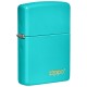 Запальнички Запальничка Zippo 49454 Flat Turquoise Zippo Lasered (49454ZL)