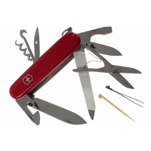 Ножи Victorinox Нож Victorinox Mountaineer 1.3743 (красный, черный)
