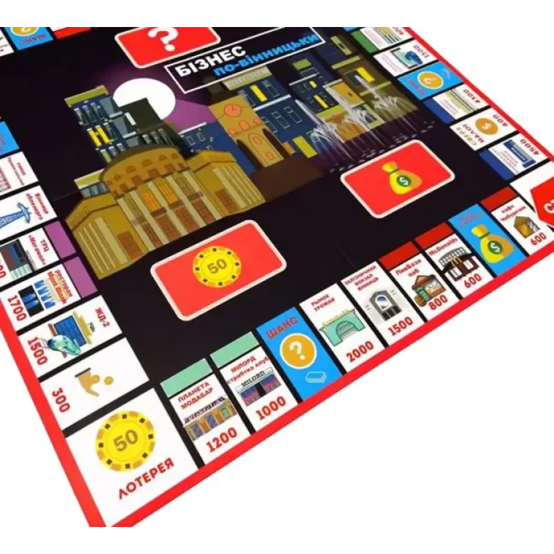 Настольная игра Бизнес по-Винницки UA