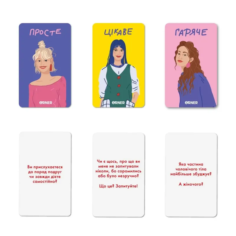 Настільна гра Розкажи мені все! Girl’s edition