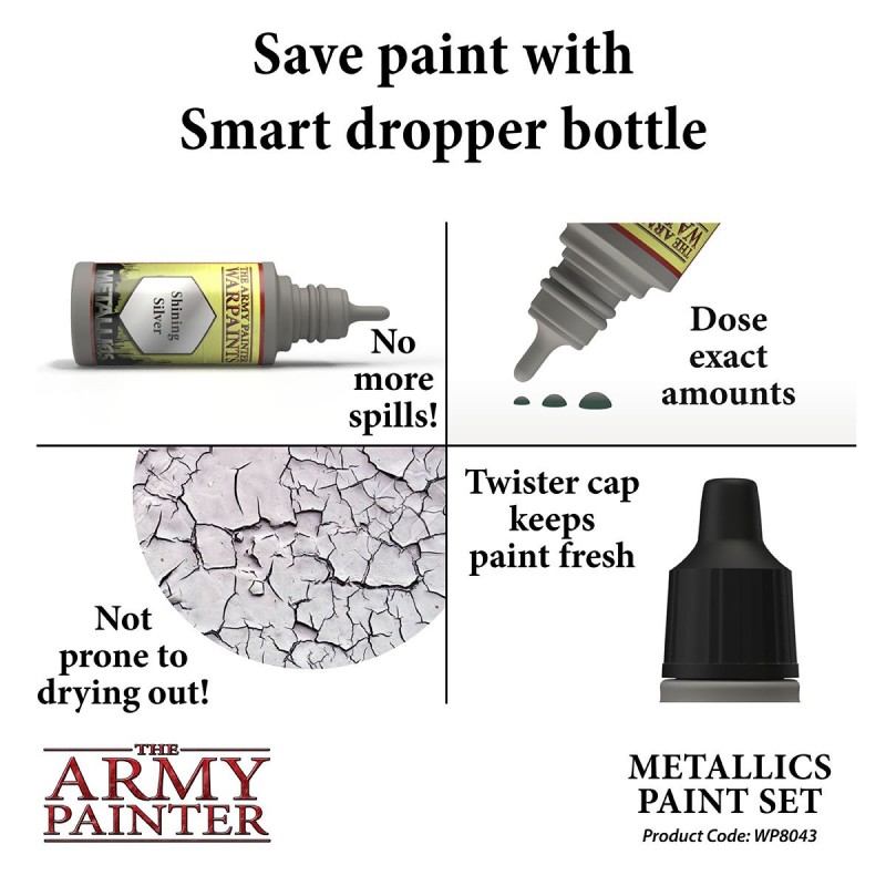 Warpaints Metallics Paint Set