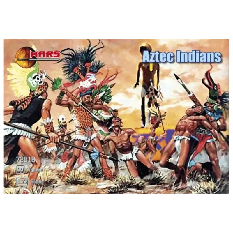 Збірна модель Aztec indians (MS72018) Масштаб: 1:72