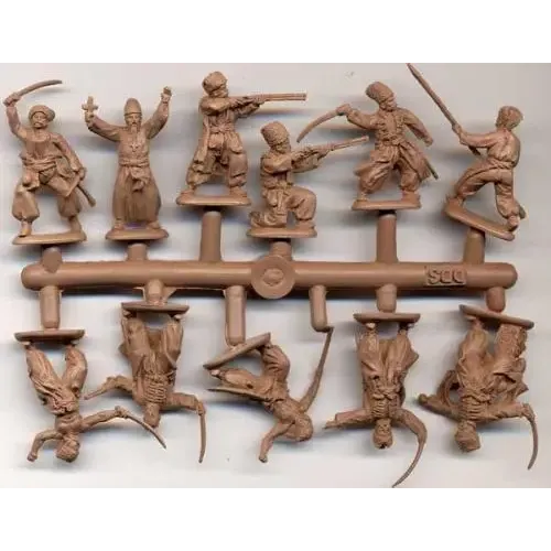 Фигуры и миниатюры Украинские пешие казаки и артиллерия, 1648 (ORI72013) Масштаб: 1:72