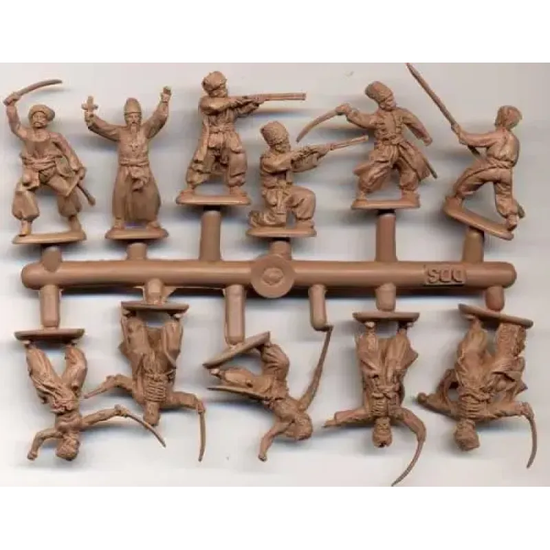 Украинские пешие казаки и артиллерия, 1648 (ORI72013) Масштаб: 1:72