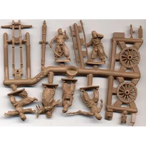 Фигуры и миниатюры Украинские пешие казаки и артиллерия, 1648 (ORI72013) Масштаб: 1:72