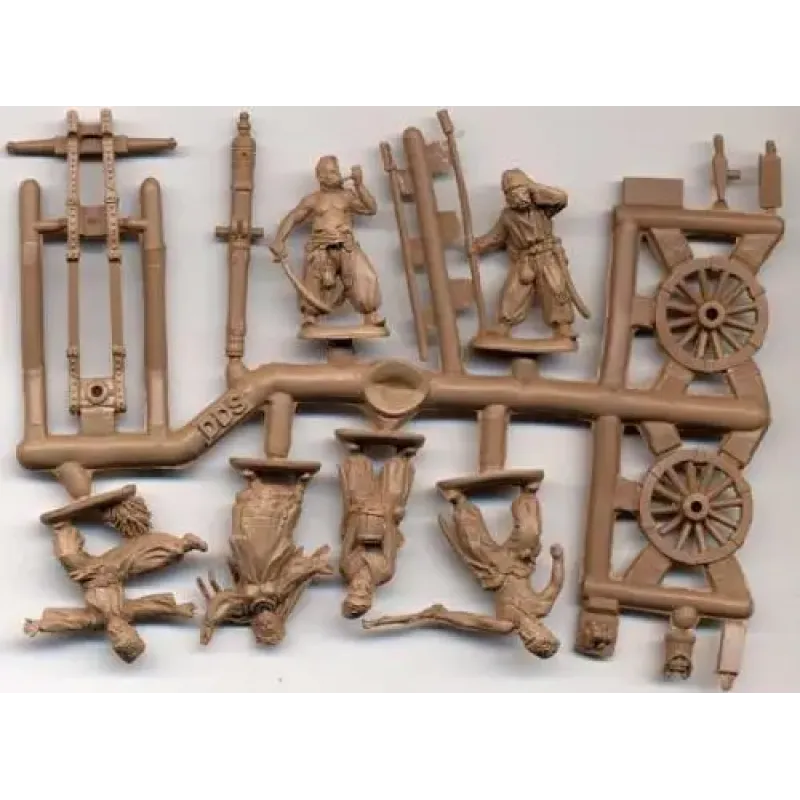 Украинские пешие казаки и артиллерия, 1648 (ORI72013) Масштаб: 1:72