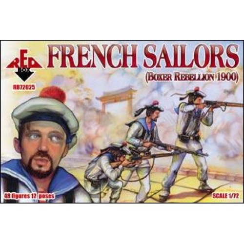 Фігури та мініатюри French Sailors, Boxer Rebellion 1900 (RB72025) Масштаб: 1:72