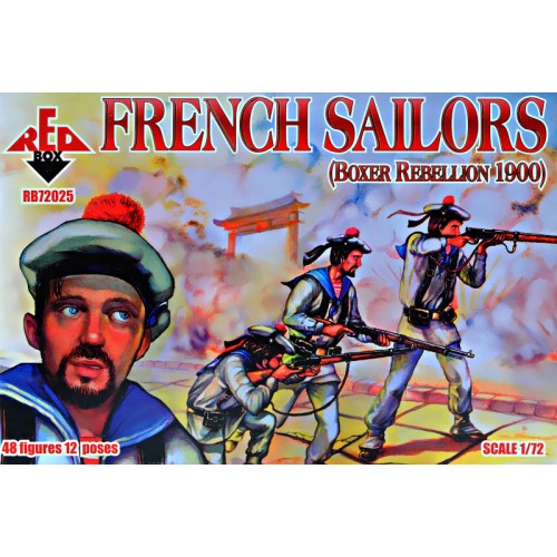 Фигуры и миниатюры French Sailors, Boxer Rebellion 1900 (RB72025) Масштаб: 1:72