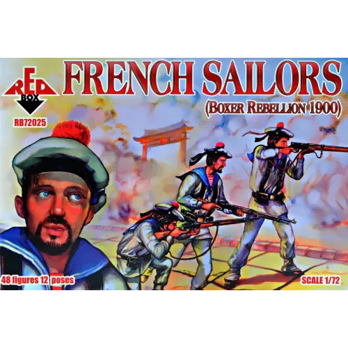 Фигуры и миниатюры French Sailors, Boxer Rebellion 1900 (RB72025) Масштаб: 1:72