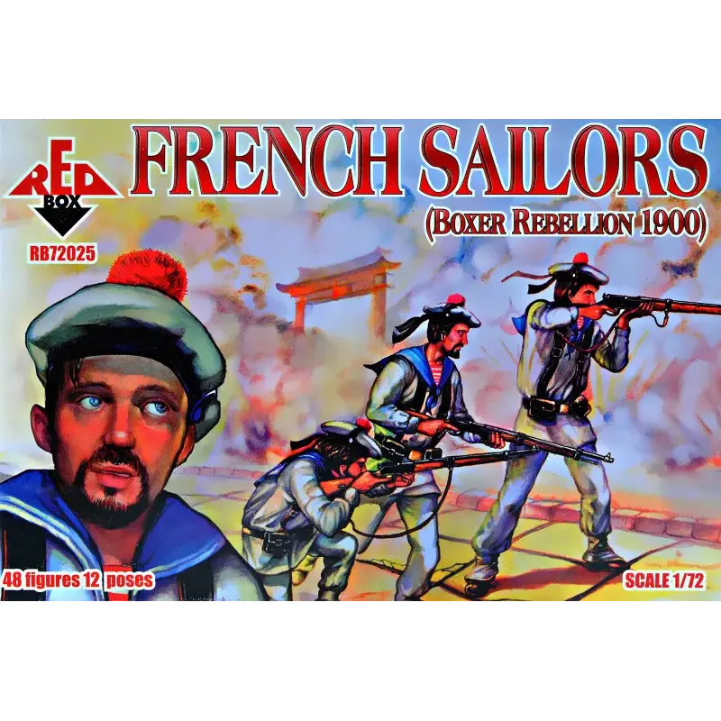 French Sailors, Boxer Rebellion 1900 (RB72025) Масштаб: 1:72