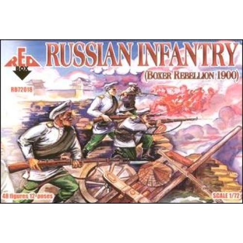 Фігури та мініатюри Russian Infantry, Boxer Rebellion 1900 (RB72018) Масштаб: 1:72