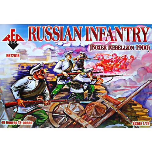 Фигуры и миниатюры Russian Infantry, Boxer Rebellion 1900 (RB72018) Масштаб: 1:72