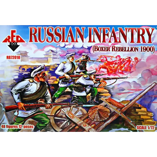Фігури та мініатюри Russian Infantry, Boxer Rebellion 1900 (RB72018) Масштаб: 1:72
