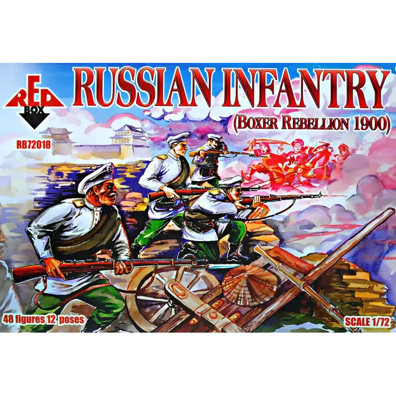 Збірна модель Russian Infantry, Boxer Rebellion 1900 (RB72018) Масштаб: 1:72
