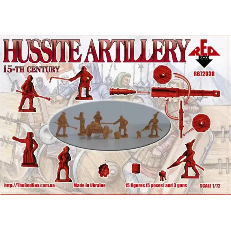 Hussite artillery, XV century (RB72038) Масштаб: 1:72