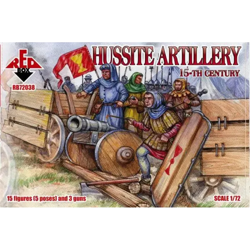 Hussite artillery, XV century (RB72038) Масштаб: 1:72