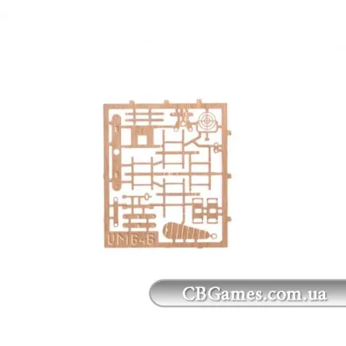 Бронетехника и артиллерия Зенитный станок пулеметов (UMT646) Масштаб: 1:72