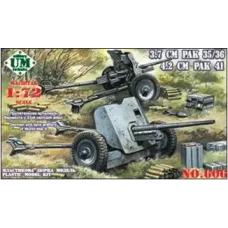 UMT606 37mm PAK 35/36 & 42mm PAK 41 (UMT606) Масштаб: 1:72