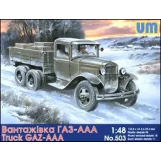 Советский грузовой автомобиль ГАЗ-ААА (UM503) Масштаб:  1:48