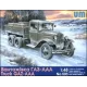 Бронетехніка та артилерія Радянський вантажний автомобіль ГАЗ-ААА (UM503) Масштаб: 1:48