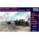 Бронетехніка та артилерія Вантажівка ГАЗ-ААА із протитанковою 57 мм гарматою ЗІС-2 (UM367) Масштаб: 1:72